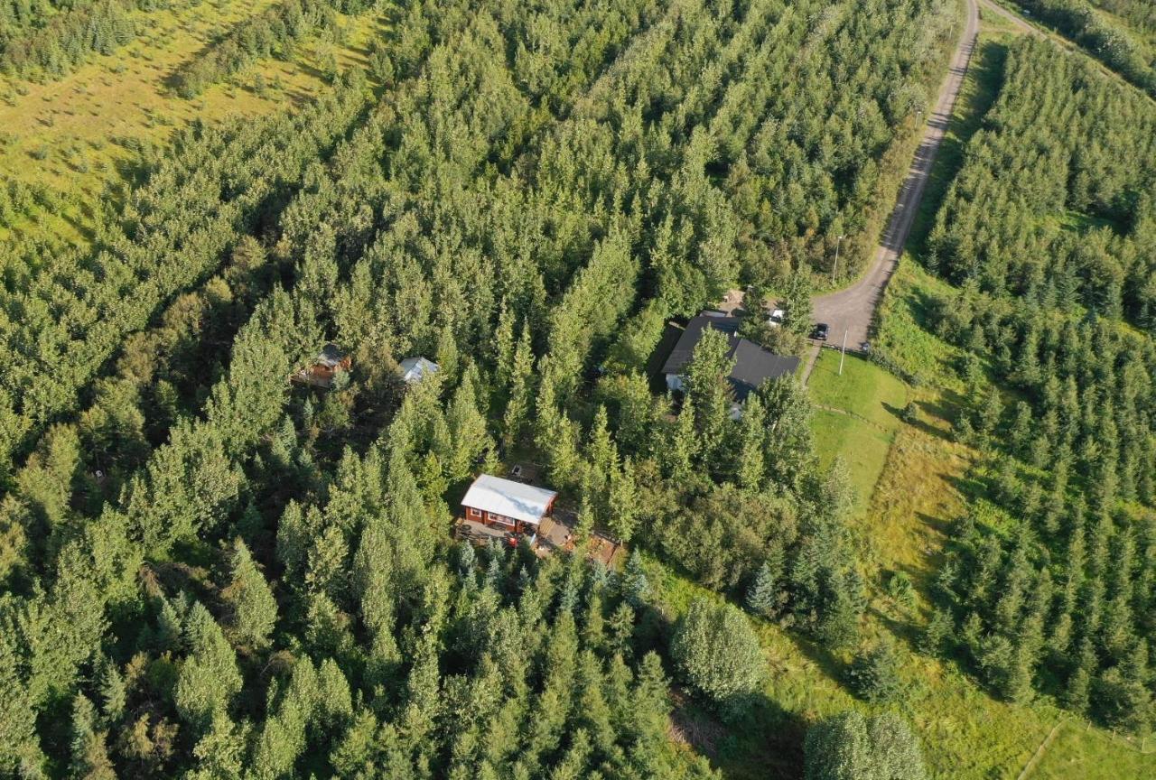 Bakkakot 1 - Cozy Cabins In The Woods Akureyri Exteriör bild